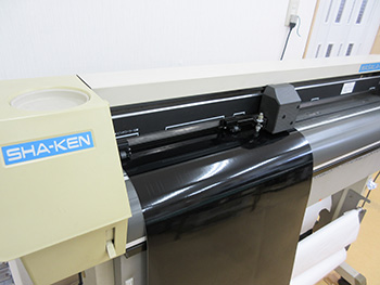 カッティングステッカー製作工程